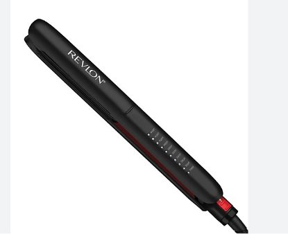 Pegla za kosu REVLON Coconut Oil, 10 LED postavki, 50 w, 235 °C , crna