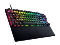 Tipkovnica RAZER Huntsman V3 Pro Tenkeyless, Analog Switch, RGB, US Layout, USB, crna