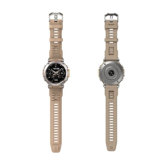 Pametni sat AMAZFIT T-Rex Ultra, 1.39" Amoled, pametne obavijesti, bež