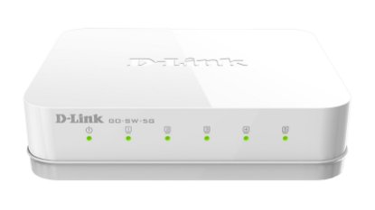 Switch D-LINK GO-SW-5G, Gigabit GO Switch 5, 10/100/1000 Mbps, 5-port