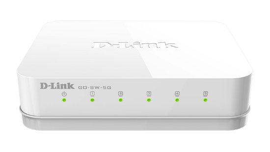 Switch D-LINK GO-SW-5G, Gigabit GO Switch 5, 10/100/1000 Mbps, 5-port