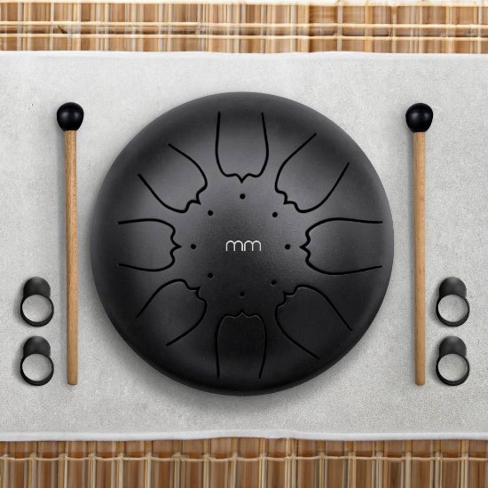 Bubanj MIKAMAX Tongue Steel Drum, metalni, crni