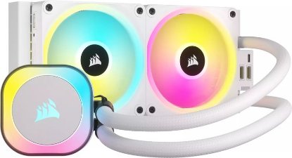 Vodeno hlađenje CORSAIR iCUE Link H100i White RGB AIO, CW-9061005-WW, za Intel i AMD