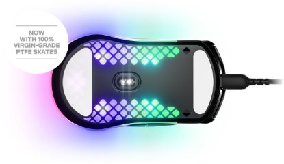 Miš STEELSERIES Aerox 3 2022 Edition, optički, RGB, 8500 CPI, mat crni, USB