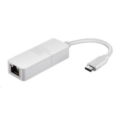 Mrežni adapter D-LINK DUB-E130, USB-C na G-LAN, bijeli