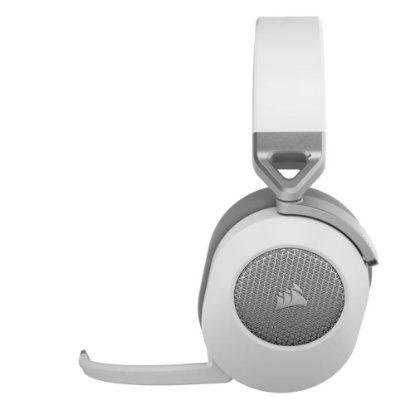 Slušalice CORSAIR HS65 Wireless, bežične, mikrofon, bijele