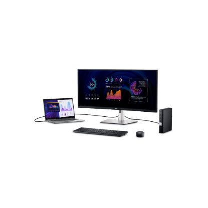 Monitor 34" DELL P3424WE, UWQHD, IPS, 5ms, 300cd/m2, 1000:1, USB-C, zakrivljeni, crni