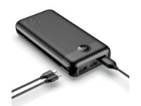 Mobilni USB punjač VEGER L30, 30000 mAh, crni