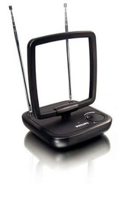 Antena PHILIPS SDV5120/12, DVB-T/T2 ready, unutarnja, crna