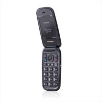 Klasični mobitel PANASONIC KX-TU550EXB, flip, preklopni, crni