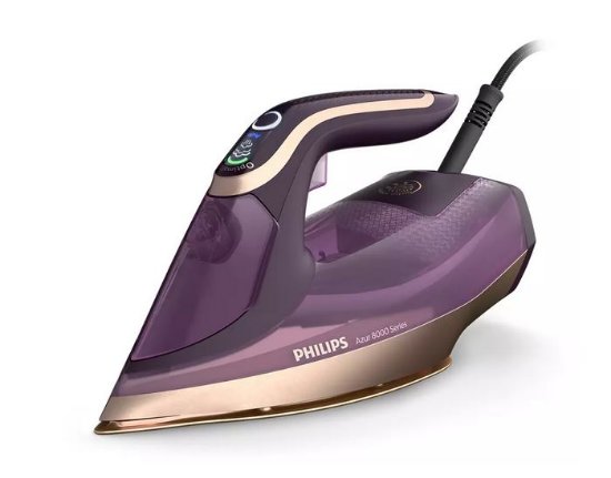 Glačalo PHILIPS DST8040/30, Azur 8000 Series, 3000 W, 80 g/min, 0,35 l, ljubičasto