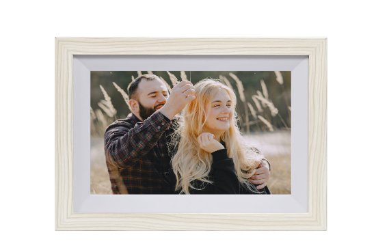 Digitalni okvir za fotografije YIO18C -10.1WC, 10.1" ekran, WiFi, drveni