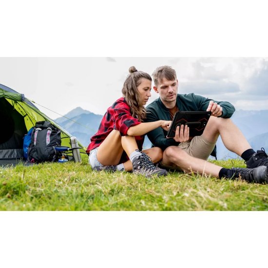 Tablet OSCAL Spider 8, 10.1", WiFi, LTE, 8GB, 128GB, Android 12, crno-narančasti