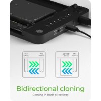 Docking station ICY BOX IB-2915MSCL-C31, USB-A, 2.5"/3.5" HDD, M.2 SATA, M.2 NVMe