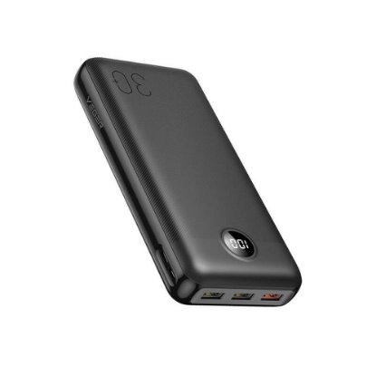 Mobilni USB punjač VEGER L30, 30000 mAh, crni