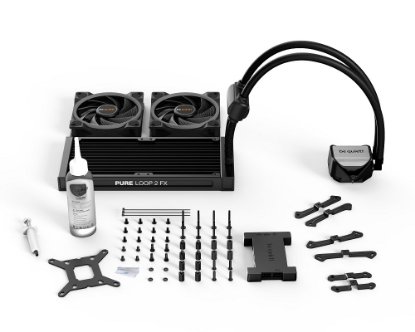 Vodeno hlađenje BE QUIET Pure Loop 2 FX 240mm, ARGB, CPU hlađenje, za Intel i AMD