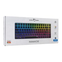 Tipkovnica WHITE SHARK GK-005122 Hamachi, RGB, plavi switch, mehanička, UK/HR, USB, crna