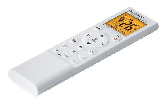 Univerzalni daljinski upravljač za klima uređaje CHUNGHOP K-2098E, LED svijetlo, bijeli