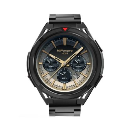 Pametni sat HIFUTURE Active, pametne obavijesti, crno-crveni