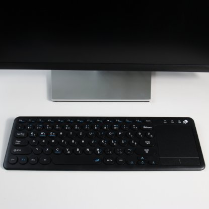 Tipkovnica OCTIO K100WBT, crna, WiFi, bluetooth
