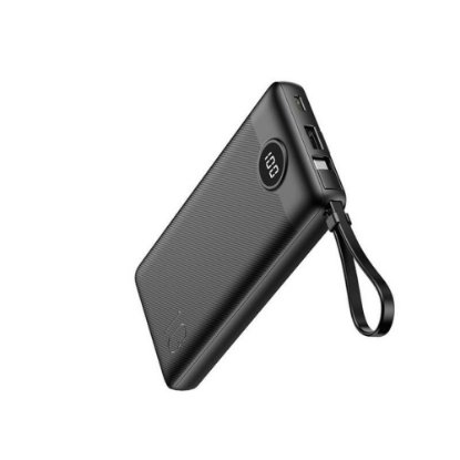 Mobilni USB punjač VEGER C10, 10000 mAh, crni