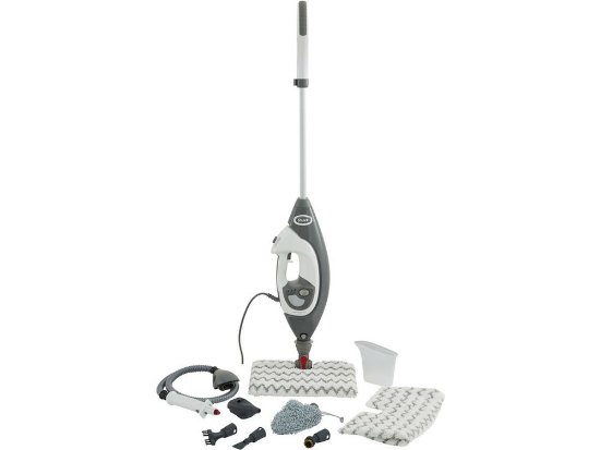 Parni čistač SHARK S6005EU Klik ‘n’ Flip, 1050W, 0,5 l, bijelo-sivi