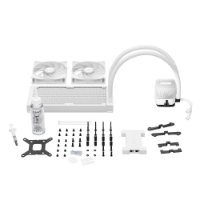 Vodeno hlađenje BE QUIET Light Loop 240mm, ARGB, CPU hlađenje, za Intel i AMD, bijelo