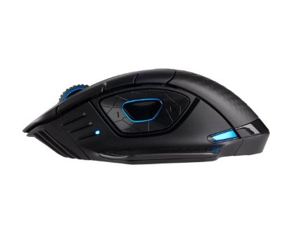 Miš CORSAIR Dark Core RGB PRO, optički, 18000 dpi, bežični, crni, USB