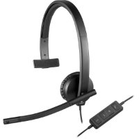 Slušalice LOGITECH Headset H570e Mono, USB, crne