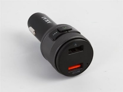 FM transmiter AKAI FMT-C57BT, 2xUSB punjač, BT, HandsFree, 12-24V, crni