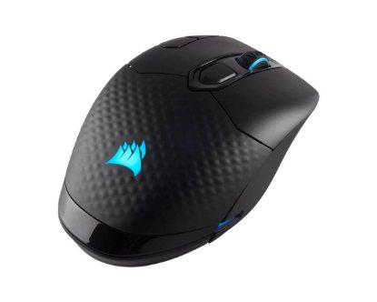 Miš CORSAIR Dark Core RGB PRO, optički, 18000 dpi, bežični, crni, USB