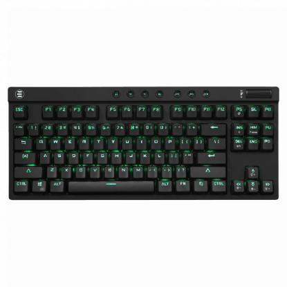 Tipkovnica WHITE SHARK ESL-K1 Kodachi, RGB, mehanička, US-Layout, USB, crna