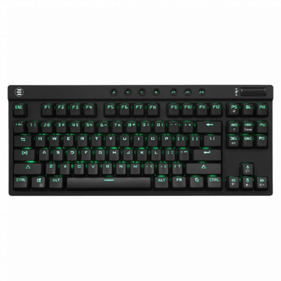 Tipkovnica WHITE SHARK ESL-K1 Kodachi, RGB, mehanička, US-Layout, USB, crna