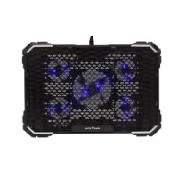 Hlađenje za laptop WHITE SHARK GCP-20 Ice Ghost, do 17.3", crno
