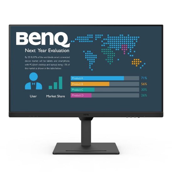 Monitor 31.5" BENQ BL3290QT 9H.LLMLA.TPE, QHD, IPS, 75Hz, 5ms, 350cd/m2, pivot, zvučnici, crni