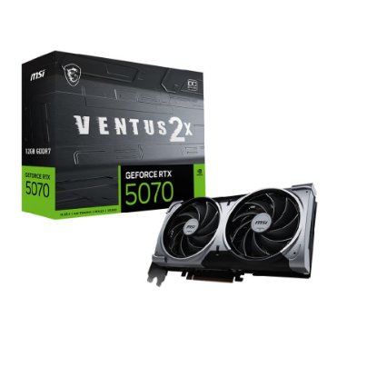 Grafička kartica MSI GeForce RTX 5070 Ventus 2X OC, 12GB GDDR7