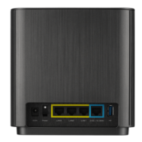 Router ASUS ZenWifi XT9, AX7800 AiMesh, bežični, 1 komad, crni