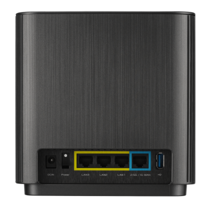 Router ASUS ZenWifi XT9, AX7800 AiMesh, bežični, 1 komad, crni