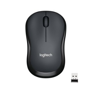 Miš LOGITECH M220 Silent, optički, bežični, crni, USB
