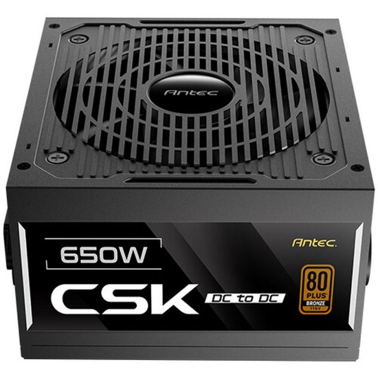 Napajanje 650W, ANTEC CSK DC 650, 120mm vent., 80+ Bronze