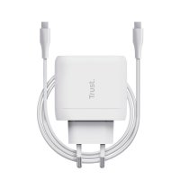 Kućni punjač TRUST Maxo, USB-C, 65W, bijeli