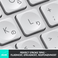 Tipkovnica LOGITECH MX Keys mini za Apple, bežična, BT, srebrna