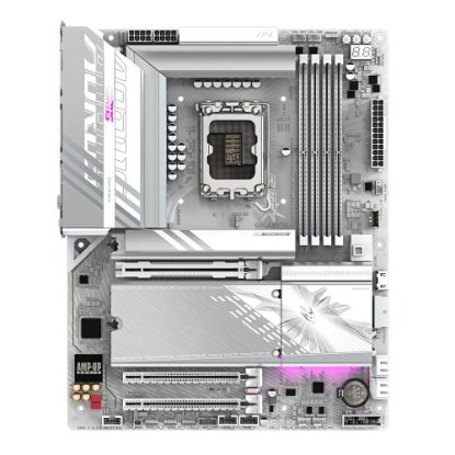 Matična ploča GIGABYTE Z890 Aorus Elite WIFI7 ICE, Intel Z890, DDR5, WiFi, ATX, s. 1851, bijela
