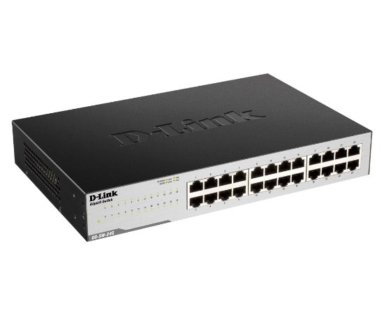 Switch D-LINK GO-SW-24G, 24 port Gigabit Ethernet Easy Desktop Switch, 10/100/1000 Mbps, 24-port