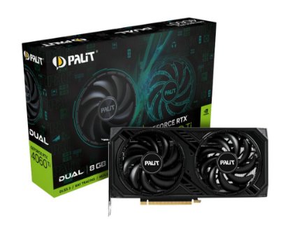 Grafička kartica PALIT GeForce RTX 4060 Ti Dual, 8GB GDDR6
