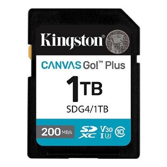 Memorijska kartica KINGSTON Canvas Go Plus SDG4/1TB, SDXC 1TB, Class 10 UHS-I