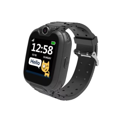 Dječji pametni sat CANYON Tommy KW-31, primanje i slanje poziva, slanje SMS-a, kamera, igre, crni