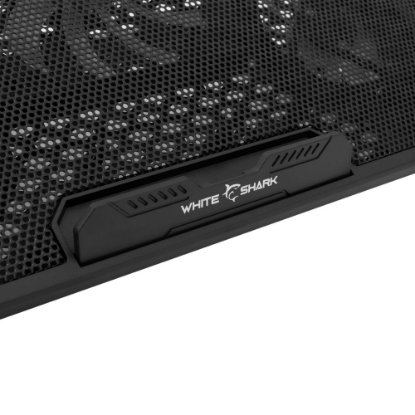 Hlađenje za laptop WHITE SHARK GCP-20 Ice Ghost, do 17.3", crno