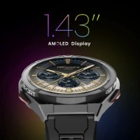 Pametni sat HIFUTURE Active, pametne obavijesti, crno-crveni