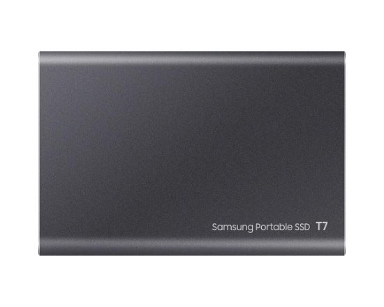 SSD vanjski 1TB SAMSUNG T7, MU-PC1T0T/WW, 1050 MB/s,USB-C, V-Nand, sivi